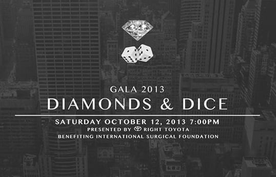 Diamonds & Dice Gala 2013 to benefit ISF