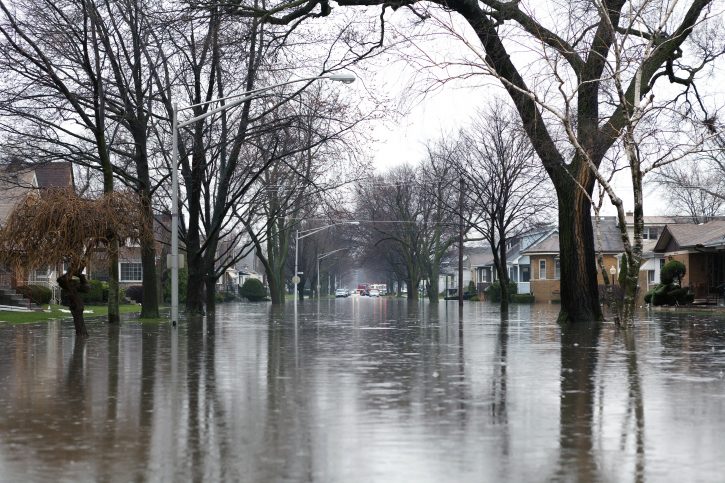 Merrillville, Indiana flood