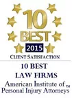 10 Best Law Firms PI 2015