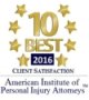 10 Best Client Satisfaction Award