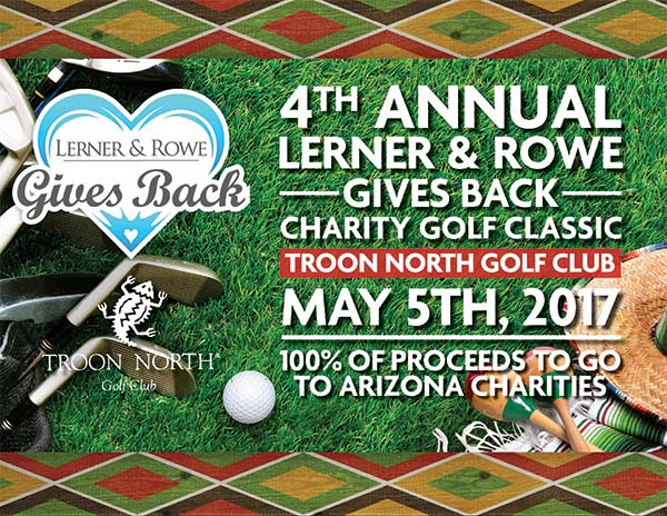 Lerner and Rowe Gives Back Charity Golf Classic