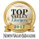 Top Valley Lawyer 2018 - North Valley Magazine