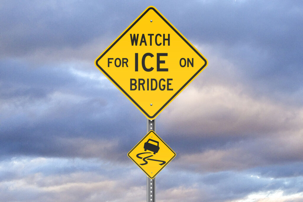 Black Ice on Arizona Bridges