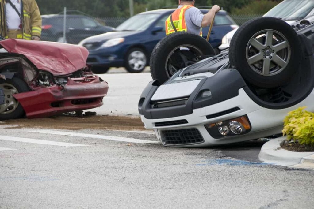 Abogados de accidentes de vuelco de Las Vegas