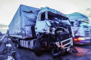 Aftermath-Chicago truck accident