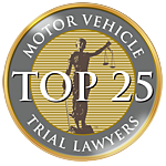 Top 25 Motorvehicle Trial Lawyers Seal