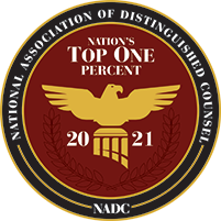 Nation's Top One Percent Attorney 2021