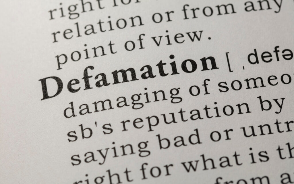 Tennessee defamation, libel, and slander attorneys
