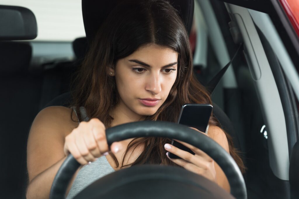 distracted driving in Nevada