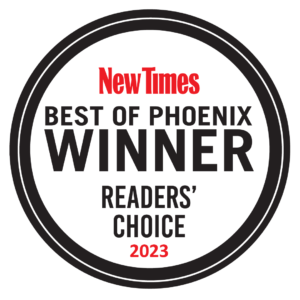PHX Times 2023 Winner Badge