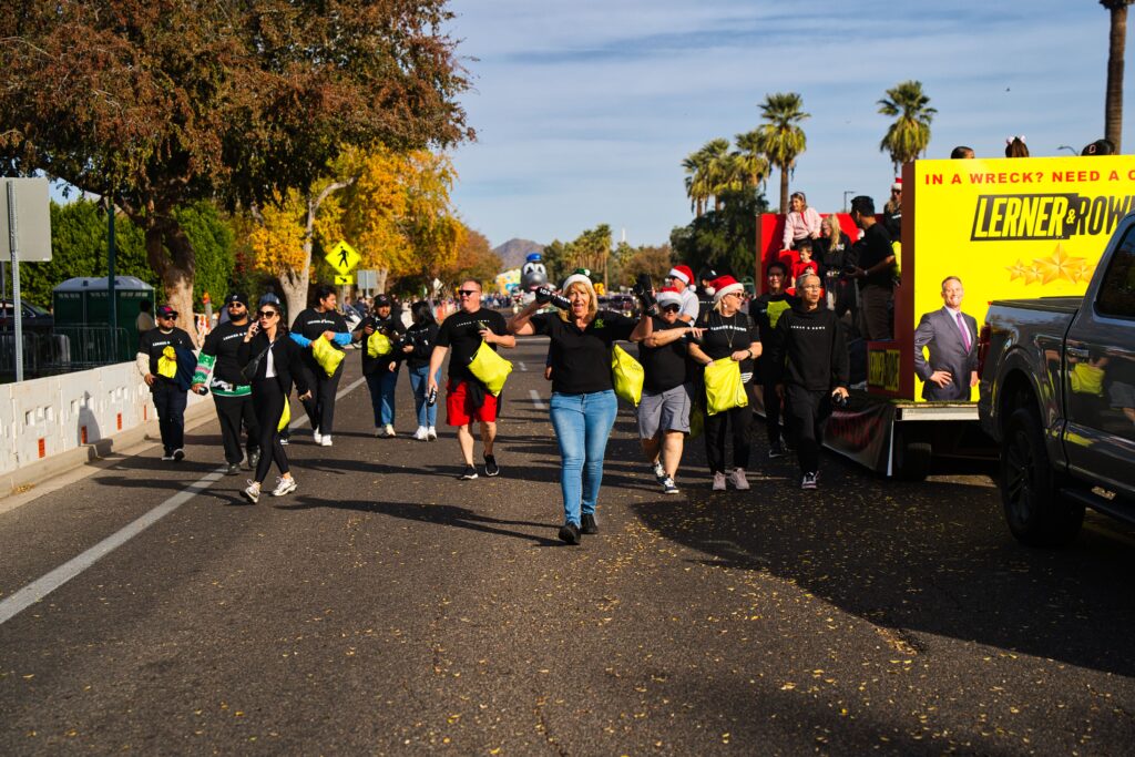 Lerner & Rowe marchers