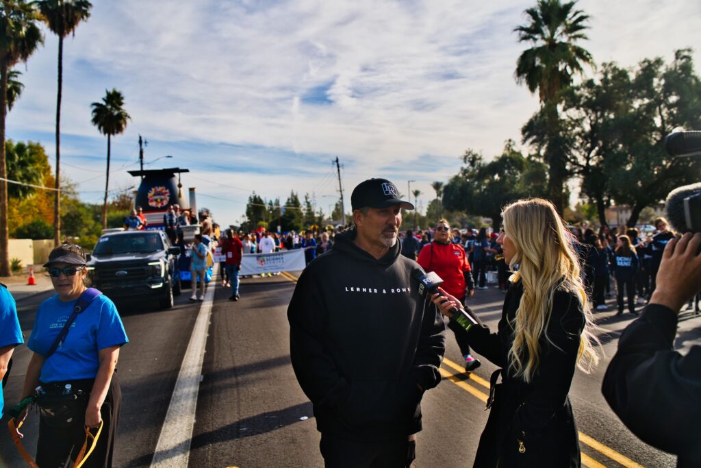 Kevin Rowe interview at Fiesta Bowl Parade