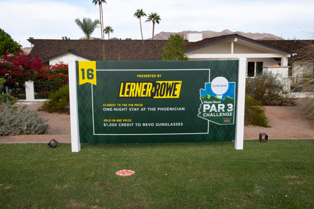 2024 Par 3 Challenge Sign