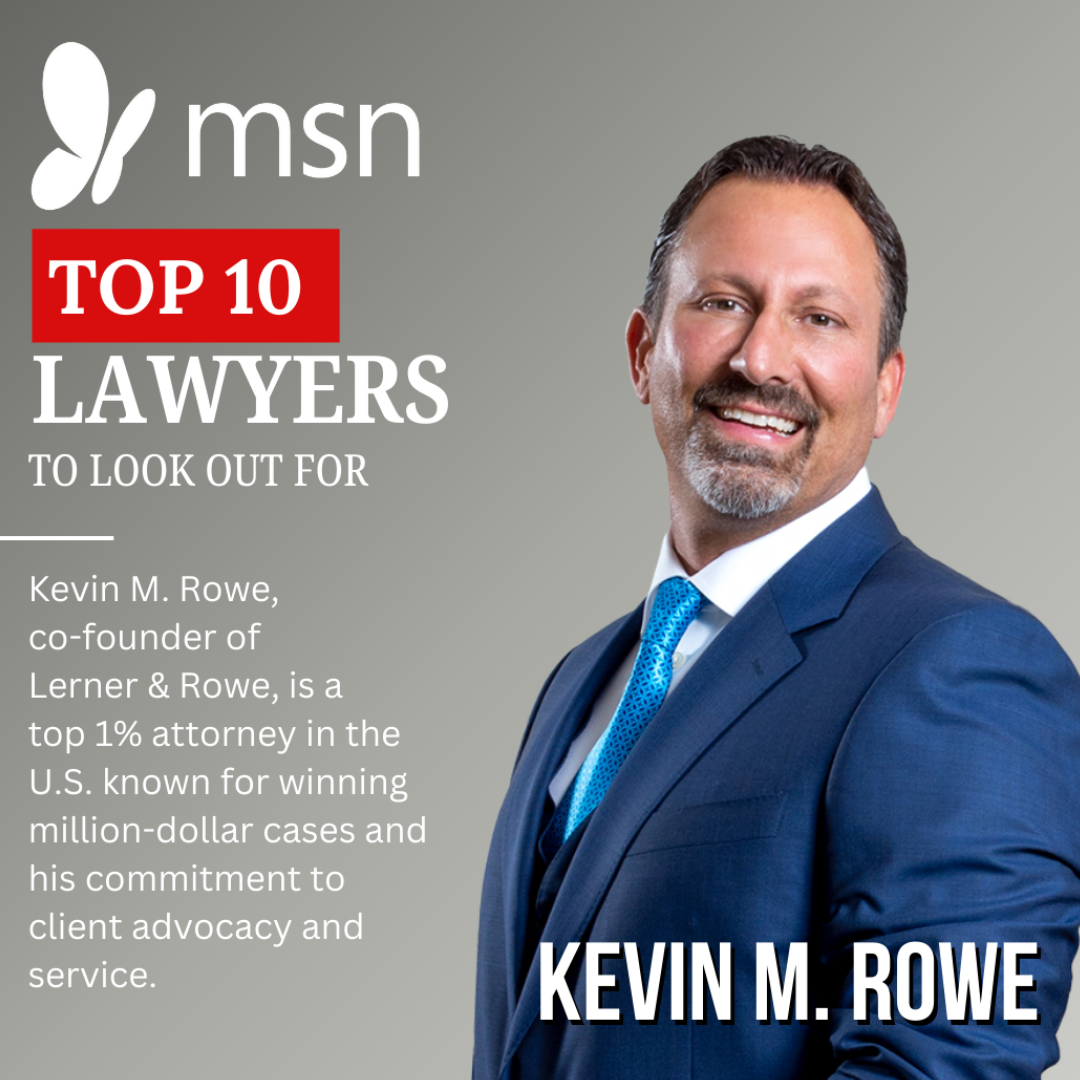 Kevin Rowe Recognized on MSN Top 10 Lawyers to Look Out For List