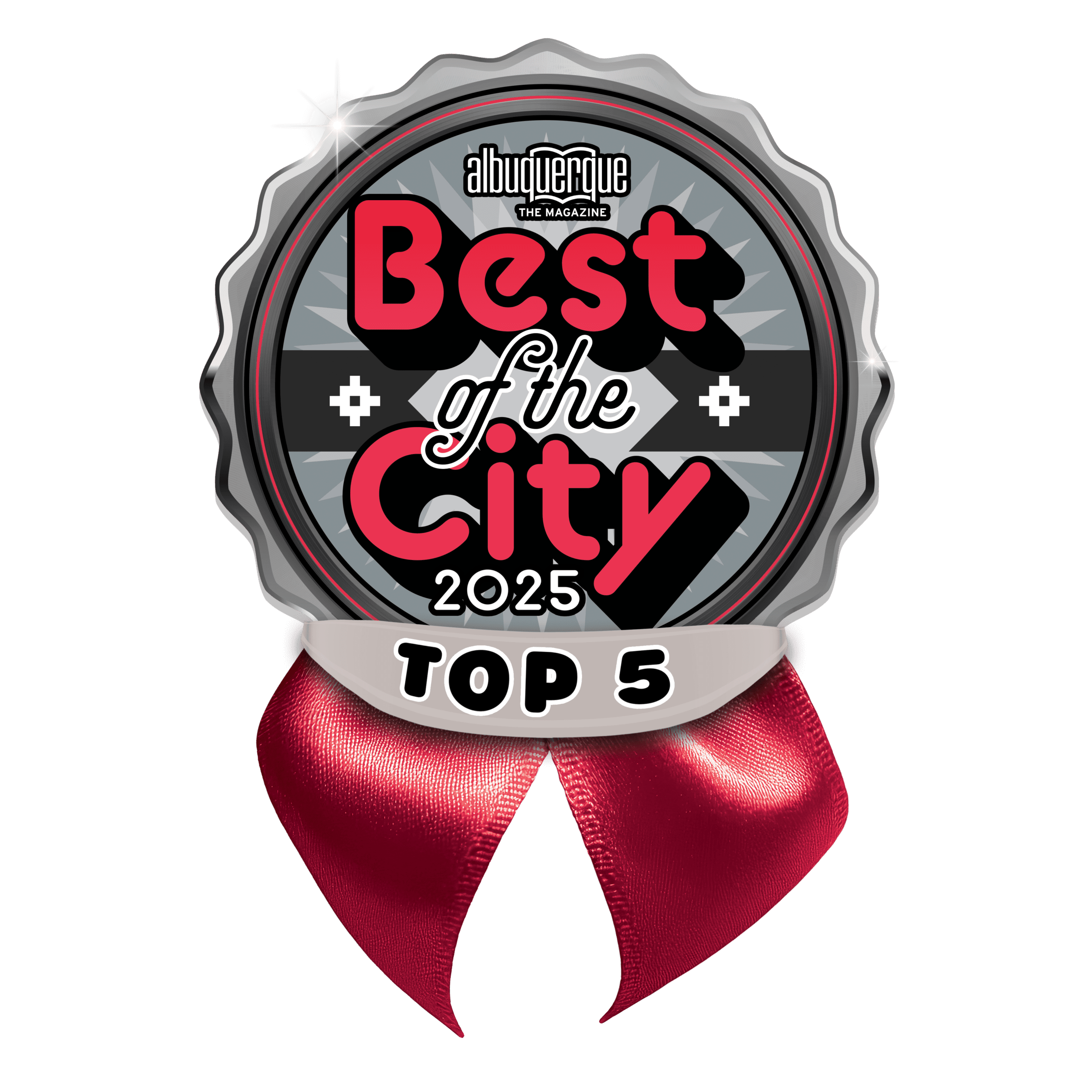 Lerner and Rowe - Albuquerque Magazine Top 5 Award Badge 2025