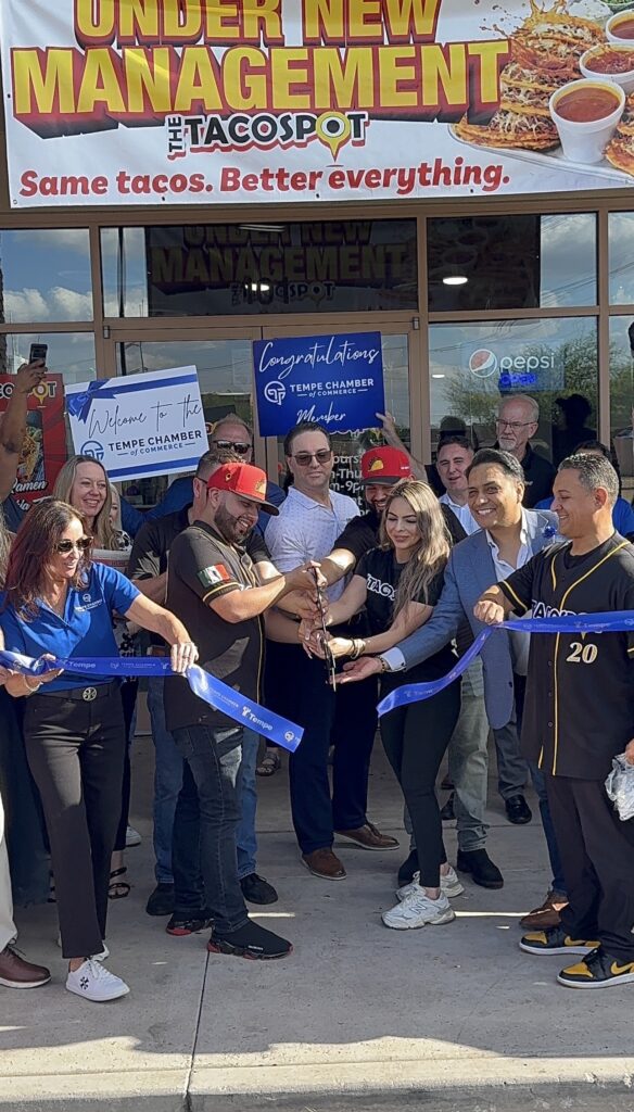 Ribbon Cutting - Taco Spot Grand Relaunch Tempe