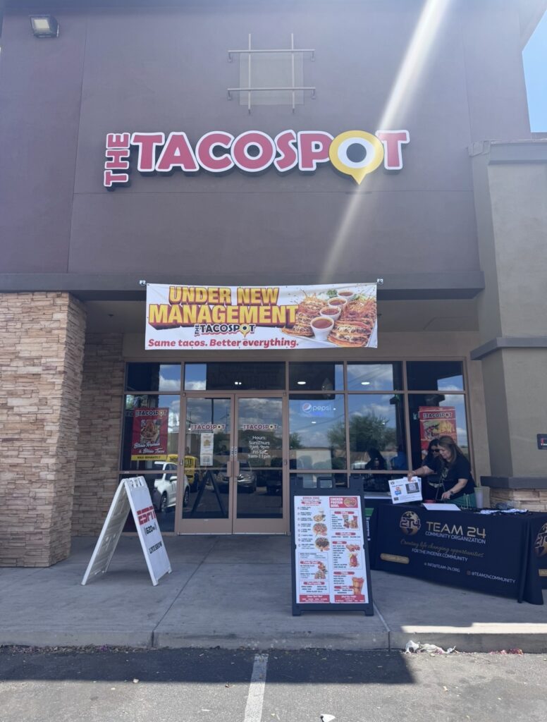 Taco Spot Grand Relaunch Tempe