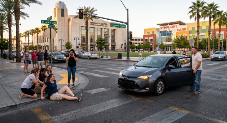 Downtown Las Vegas Pedestrian Injury 