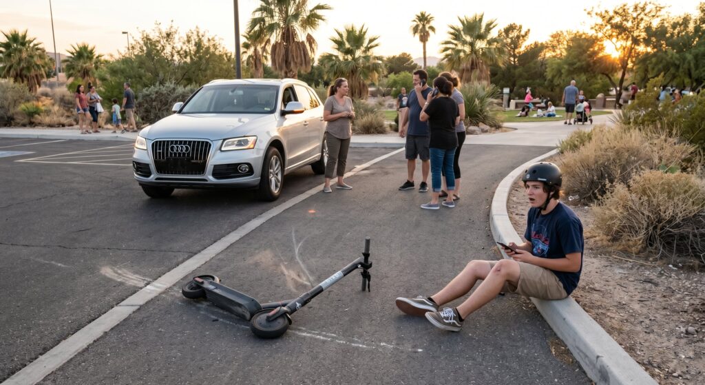Las Vegas E-Scooter Accident | Nevada Injury Lawyer | Sunset Park Scooter Injury