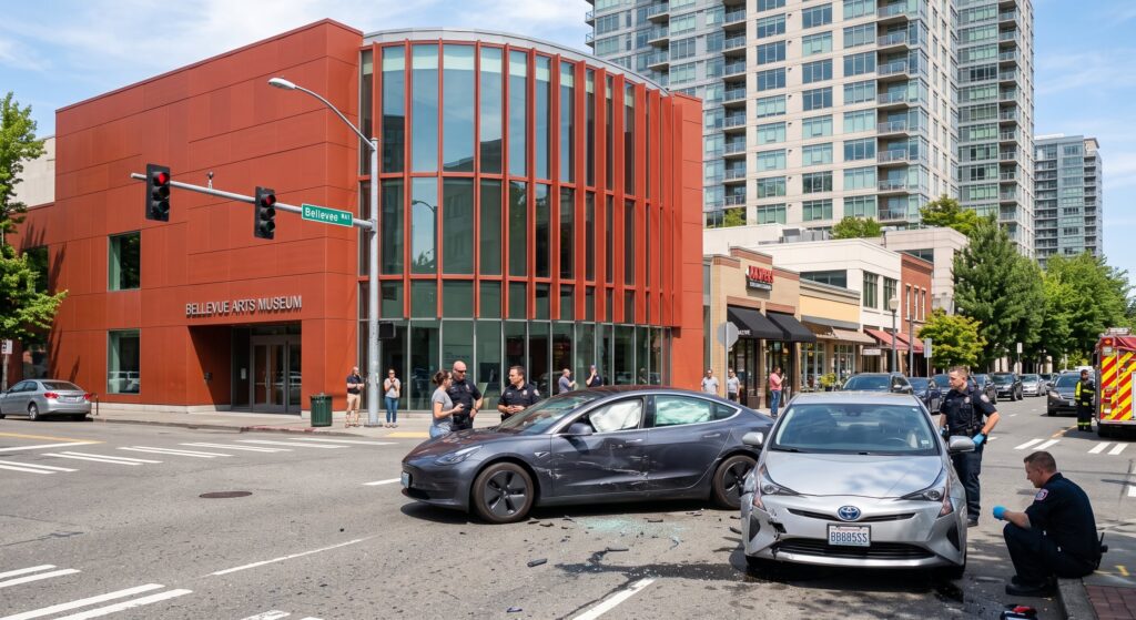 Rear-End Collision in Bellevue, WA | Bellevue Arts Museum Car Accident Lawyer