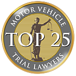 Top 25 Motor Vehicle Trial Lawyers Seal